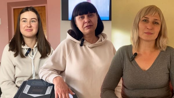 Meet Yana, Natalia and Olga, Living in Shelters in Ukraine